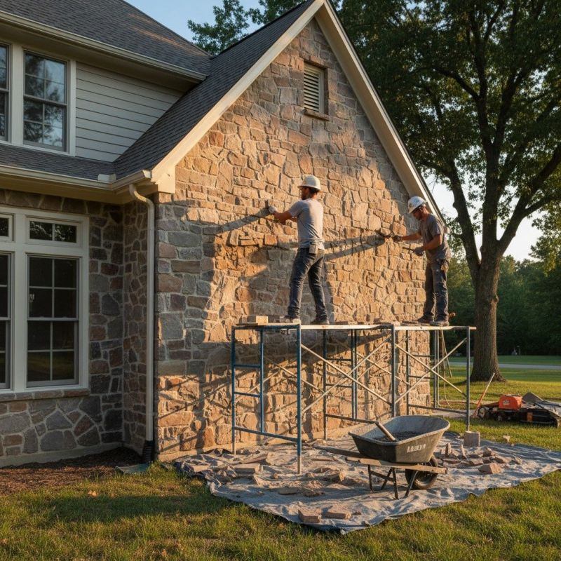 Stone Siding Repair